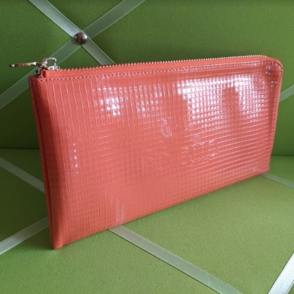 Ballerina Jewelers Bright Orange Clutch - Picture 1 of 6